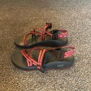 Pink chaco sandals